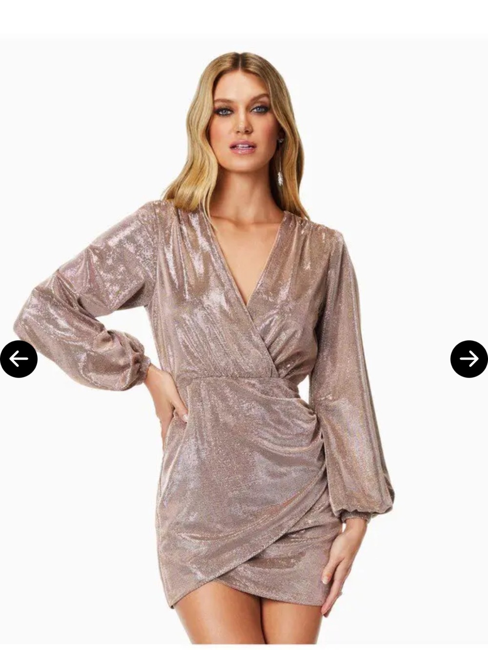 RAMY BROOK Bonny Wrap Mini Dress